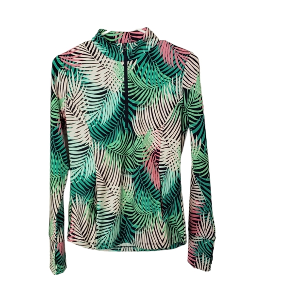 NWT Tommy Bahama Golf Women's Jacket Tropical Design Size S - Picture 3 of 14